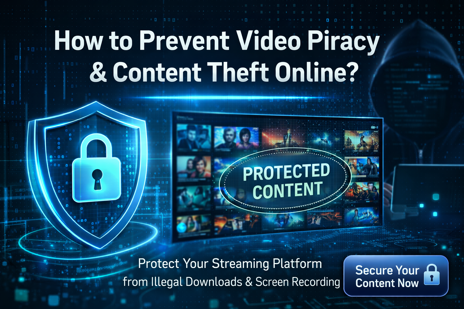 How to Prevent Video Piracy and Content Theft Online?