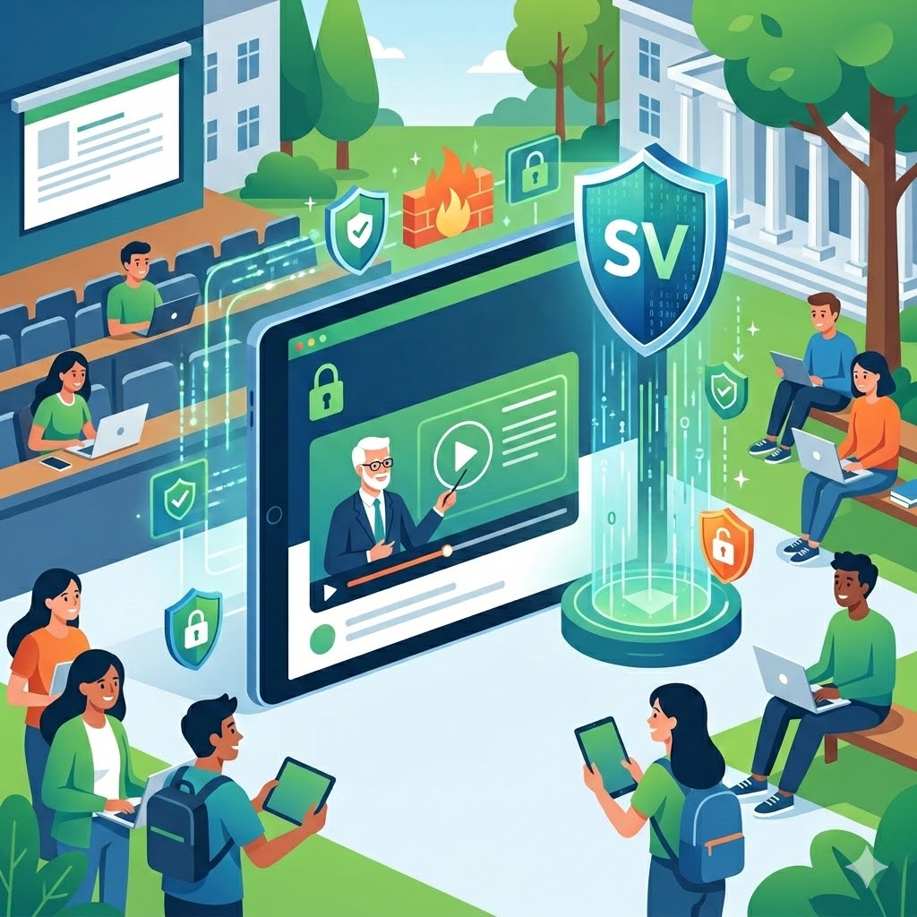 Secure Video Streaming for Universities